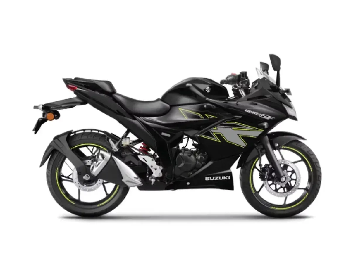 Suzuki Gixxer SF Glass Sparkle Black colour