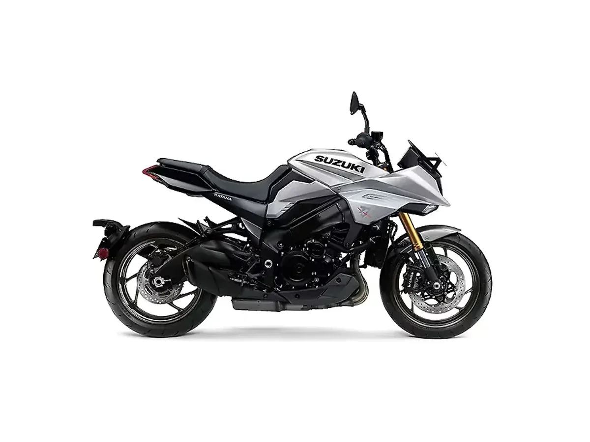 Suzuki Katana Metallic Mystic Silver colour