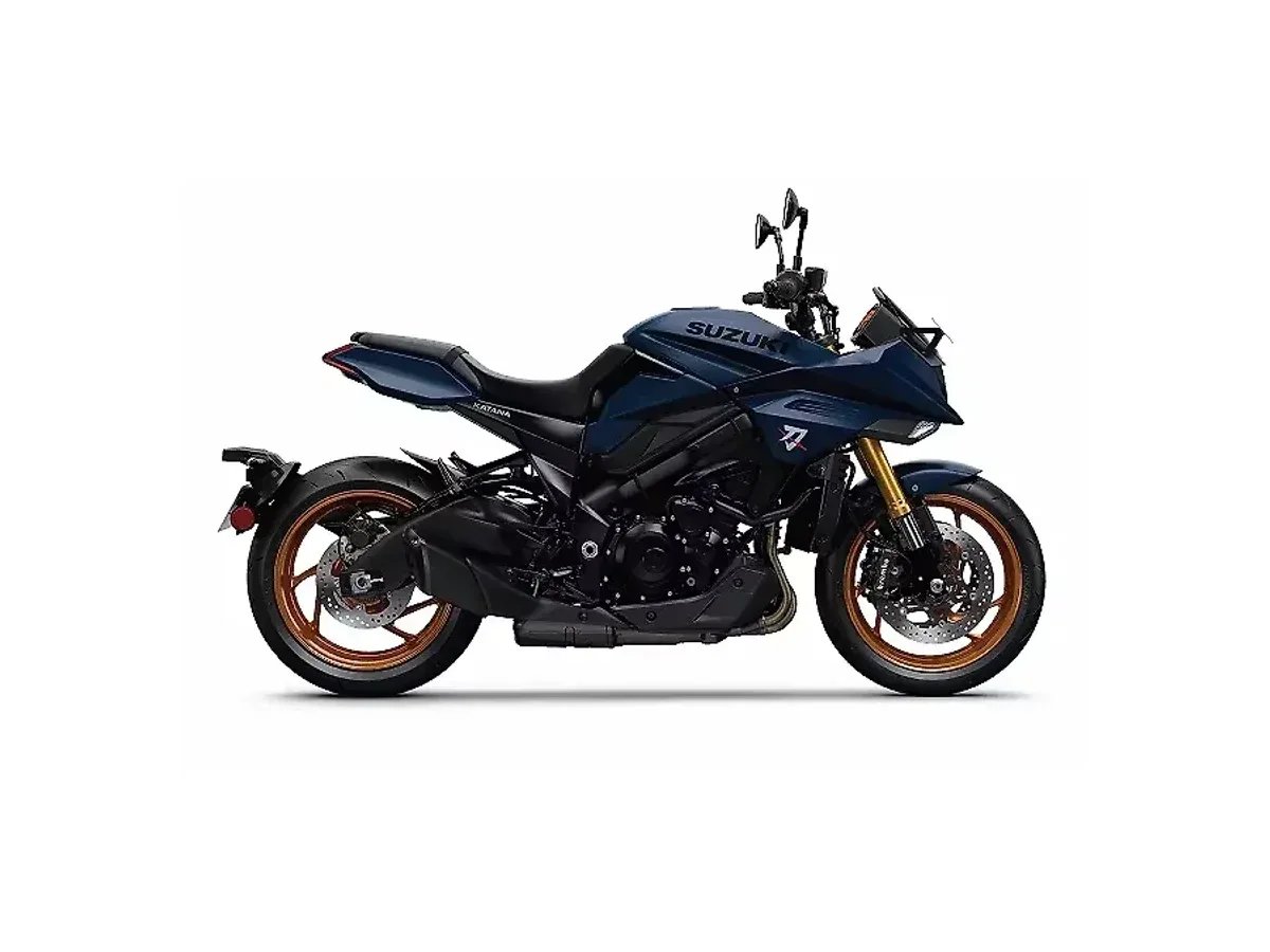 Suzuki Katana Metallic Stellar Blue colour