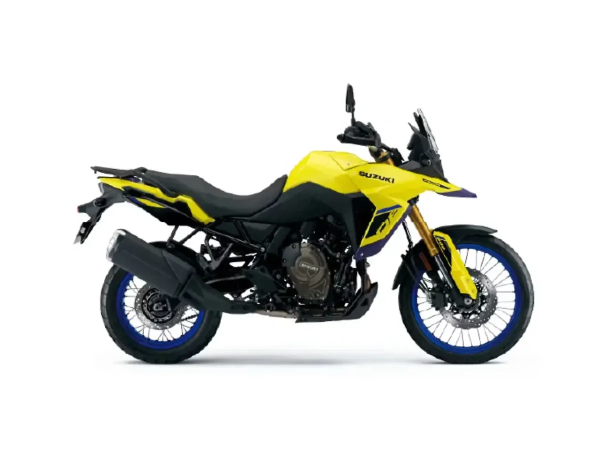 Suzuki V-Strom 800DE Champion Yellow colour