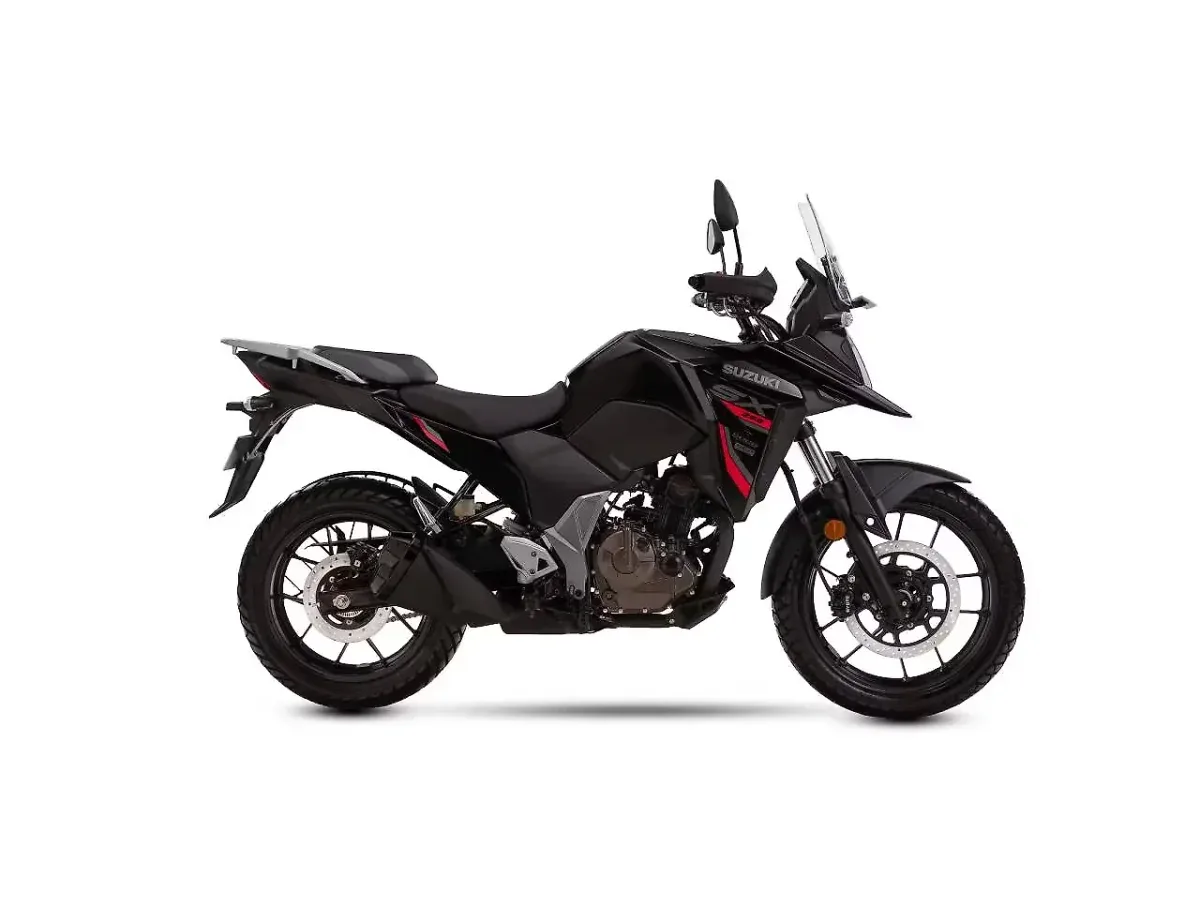 Suzuki V-Strom SX Glass Sparkle Black side profile