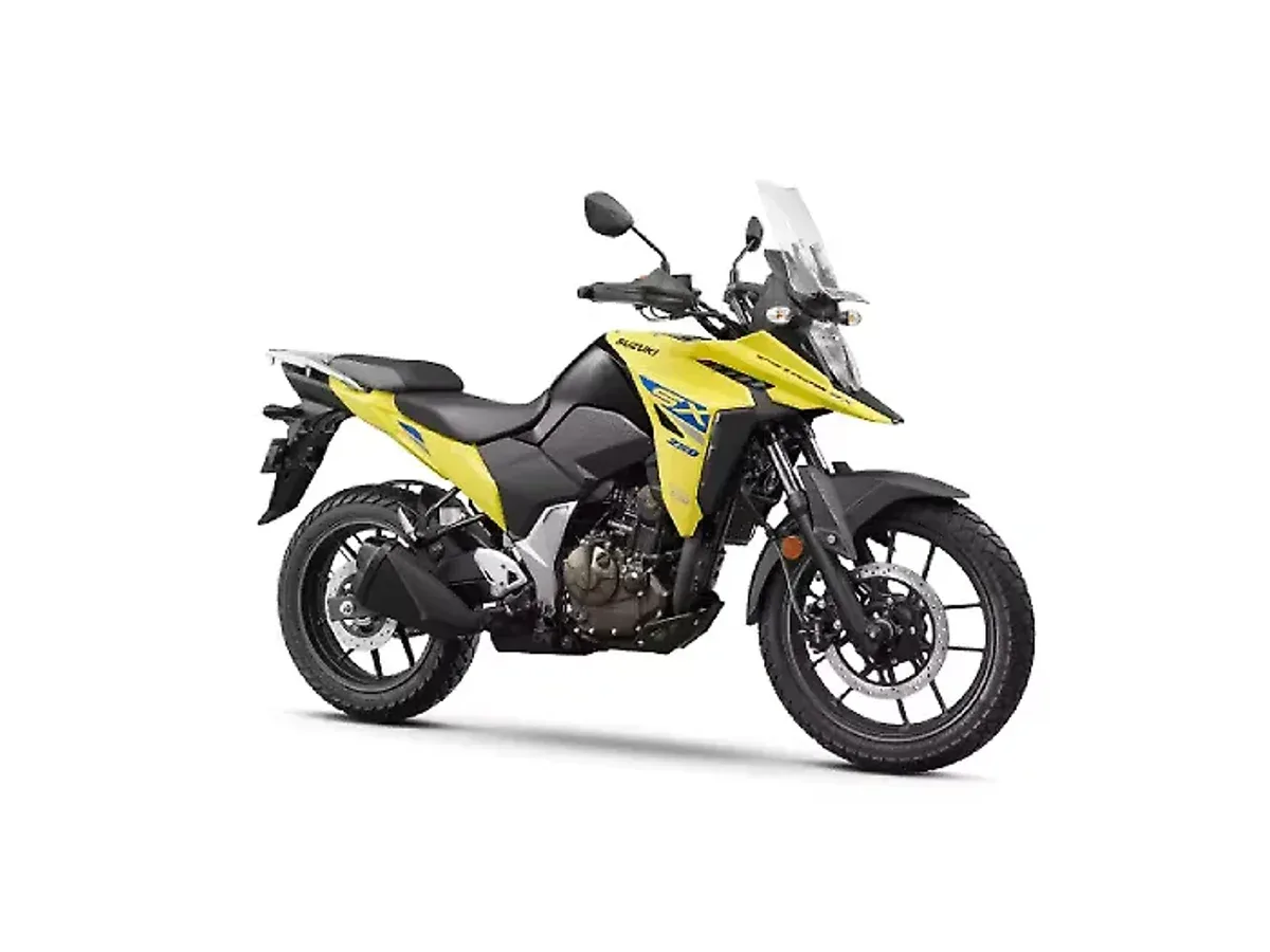 Suzuki V-Strom SX right front three-quarter view
