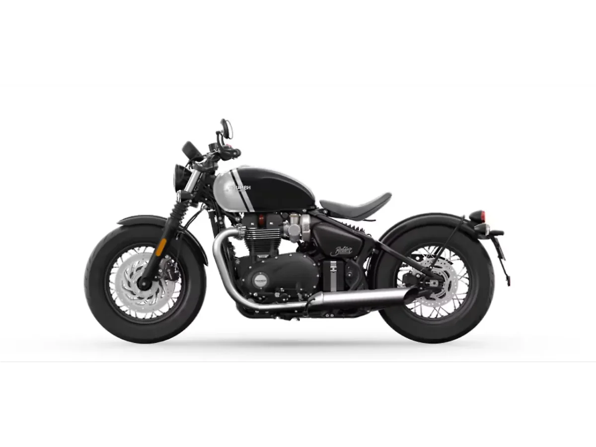 Triumph Bonneville Bobber left side view