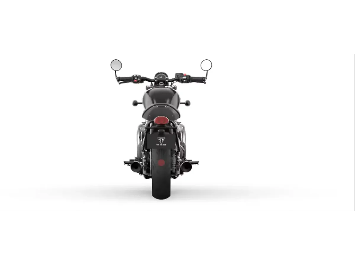 Triumph Bonneville Bobber rear view