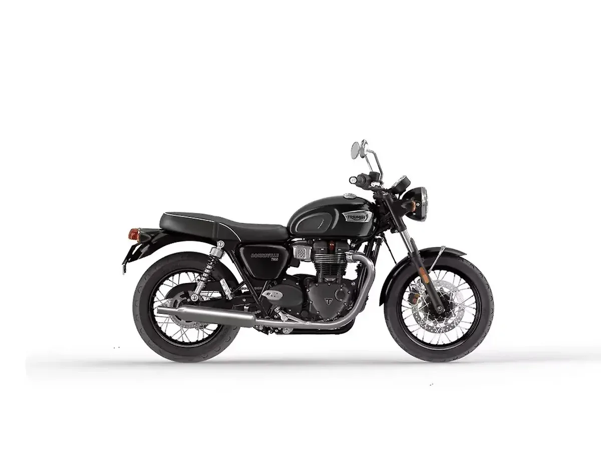 Triumph Bonneville T100 Jet Black colour