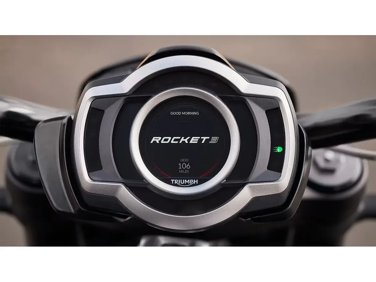 Triumph Rocket 3 TFT instrument cluster