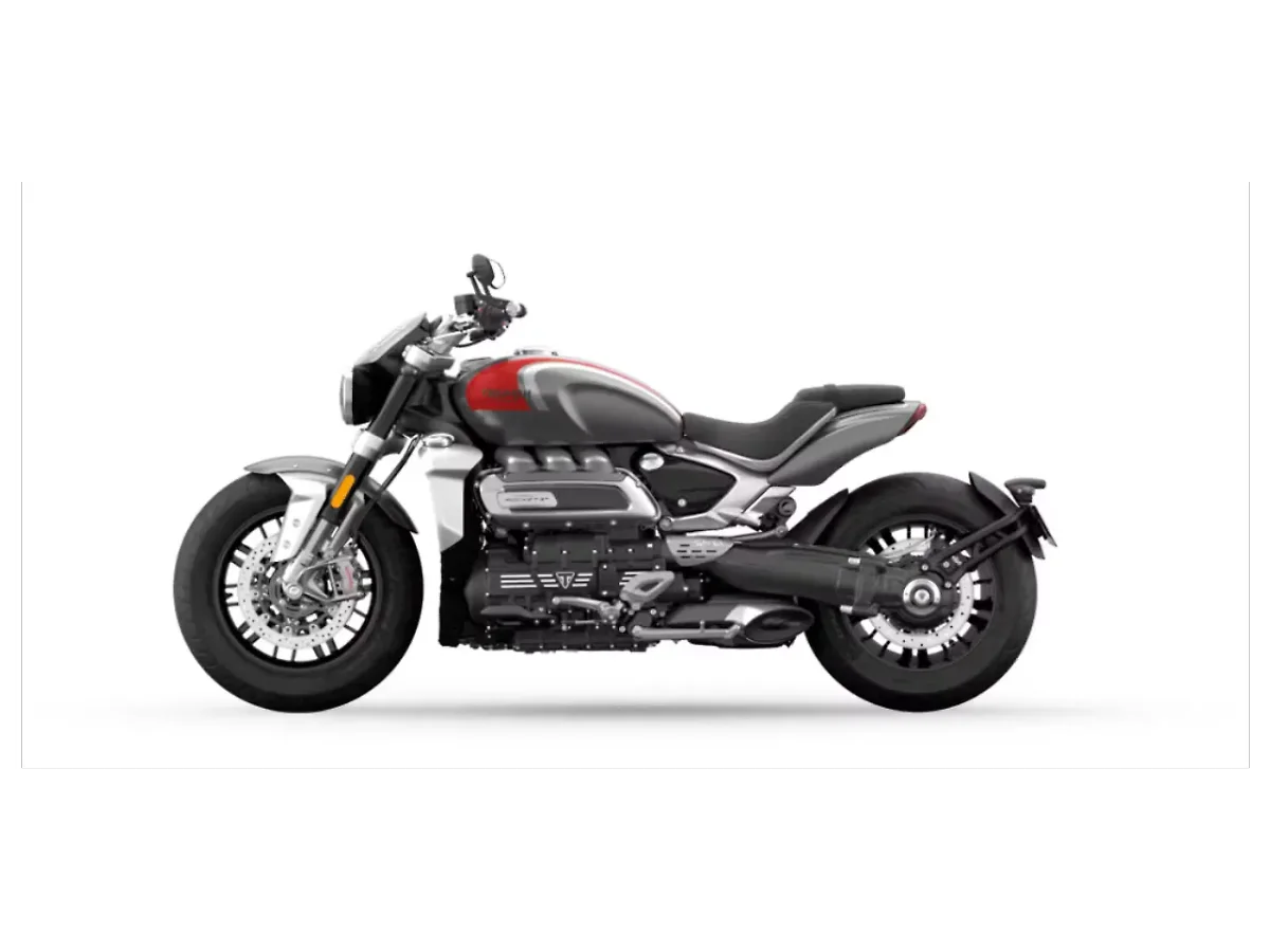 Triumph Rocket 3 left side view