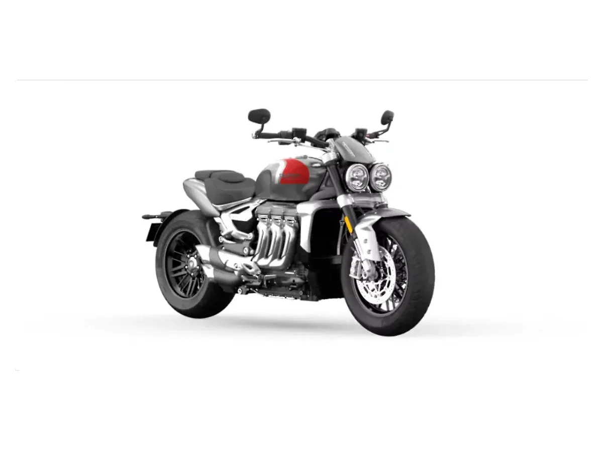 Triumph Rocket 3 right front three-quarter view