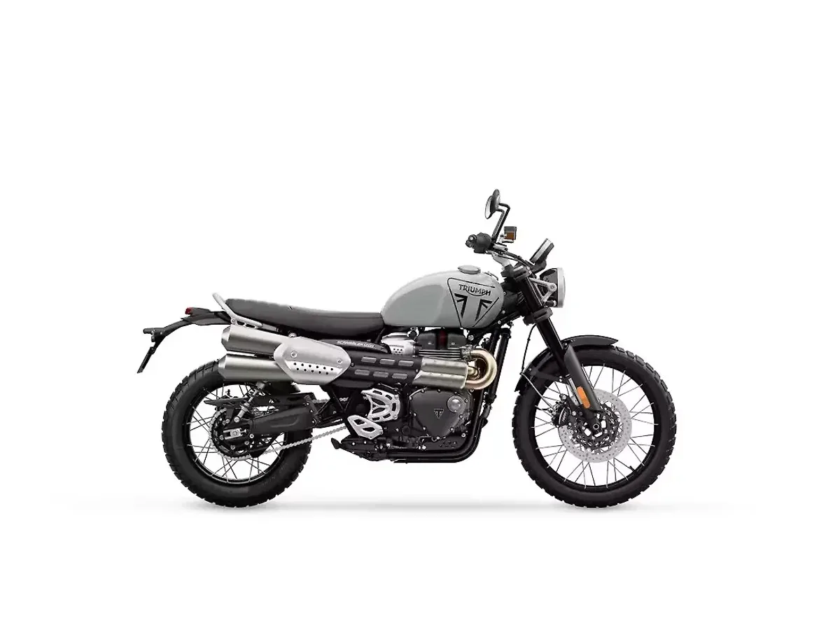 Triumph Scrambler 1200 Ash Grey colour