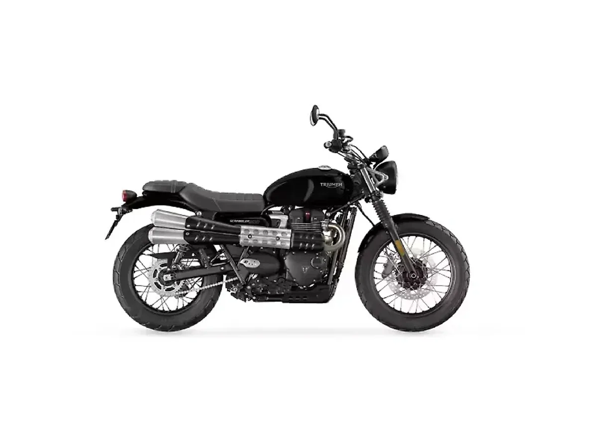 Triumph Scrambler 900 Jet Black colour