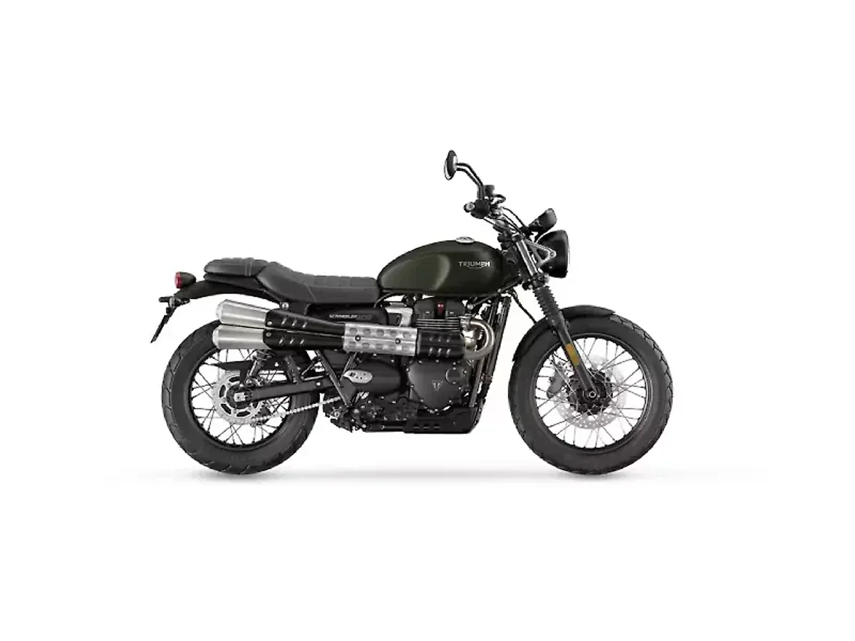 Triumph Scrambler 900 Matt Khaki colour