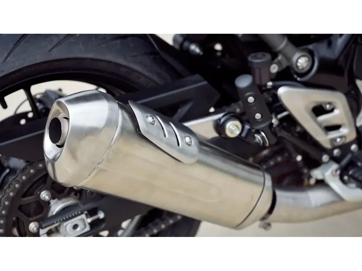 Triumph Speed 400 exhaust silencer