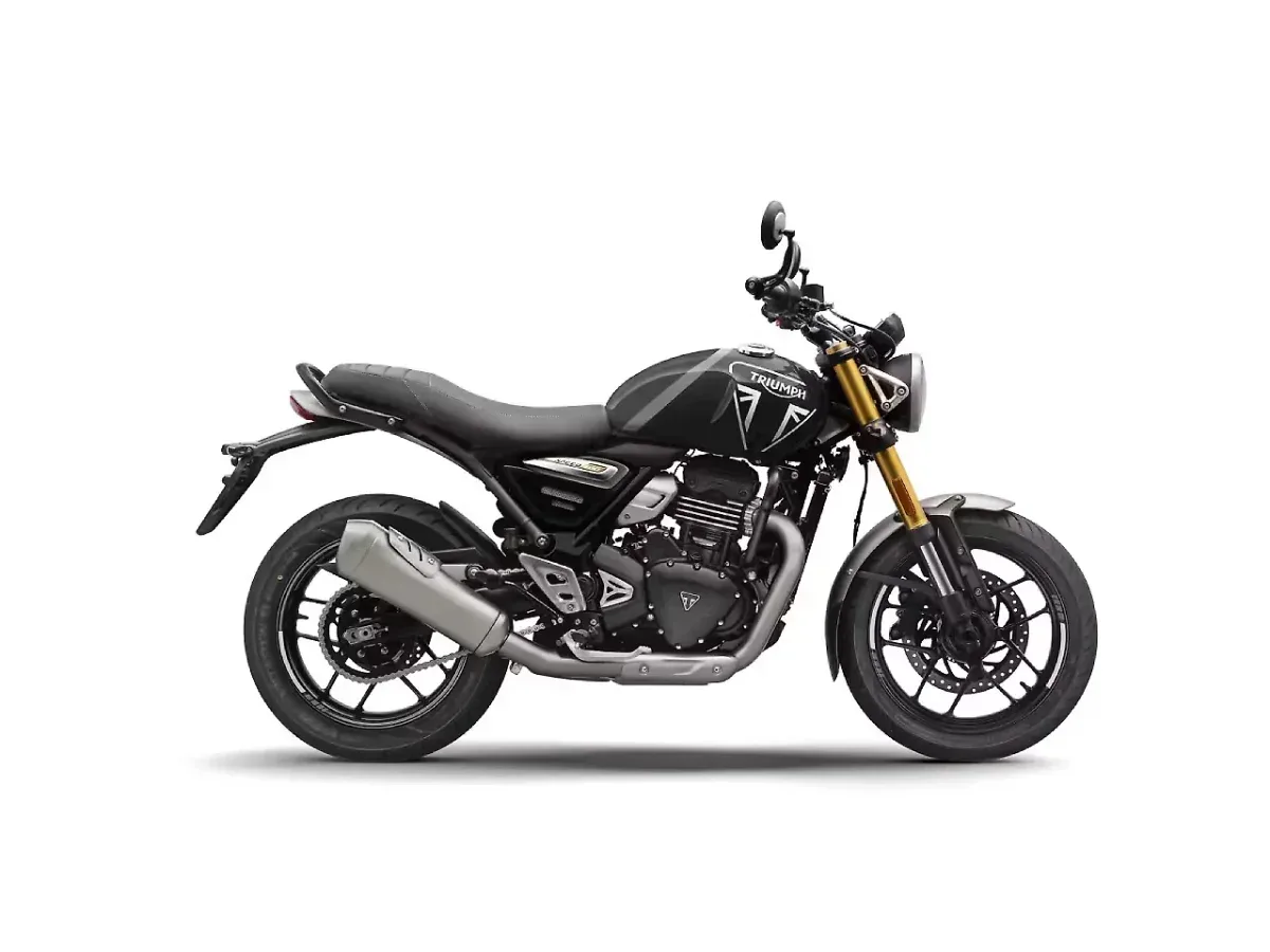 Triumph Speed 400 Phantom Black and Pewter Grey colour