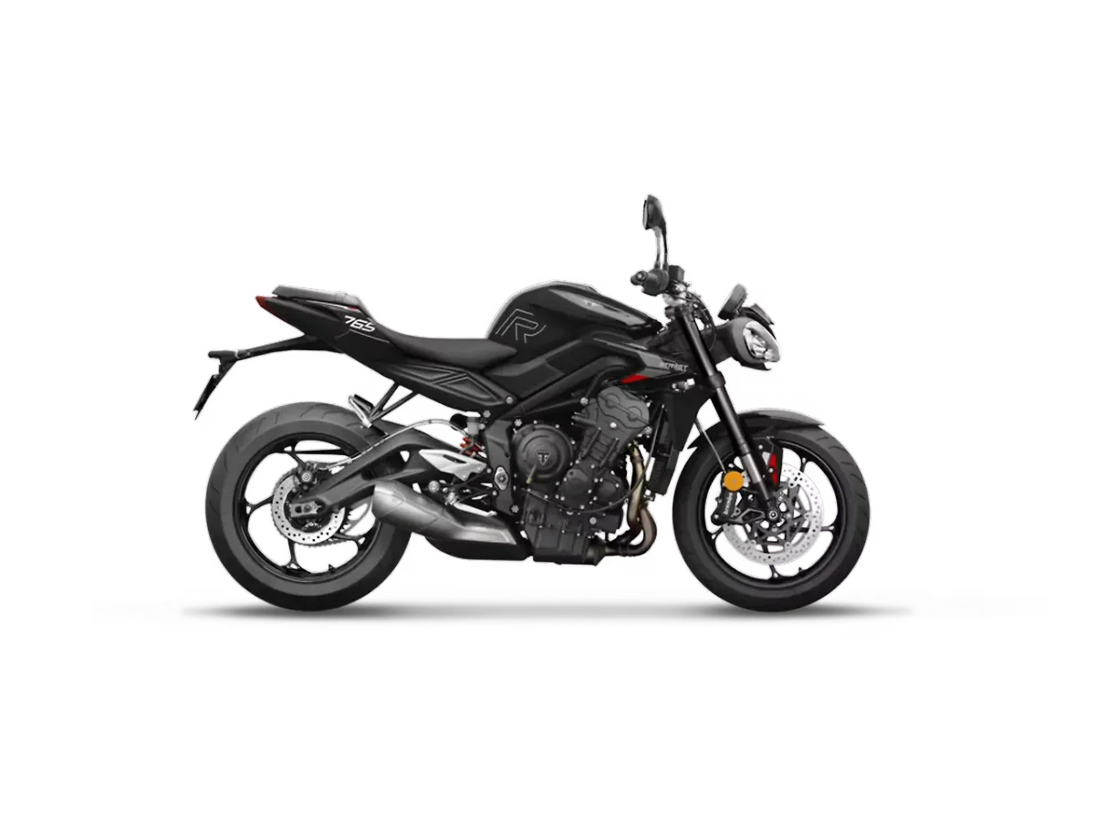 Triumph Street Triple R Phantom Black side profile