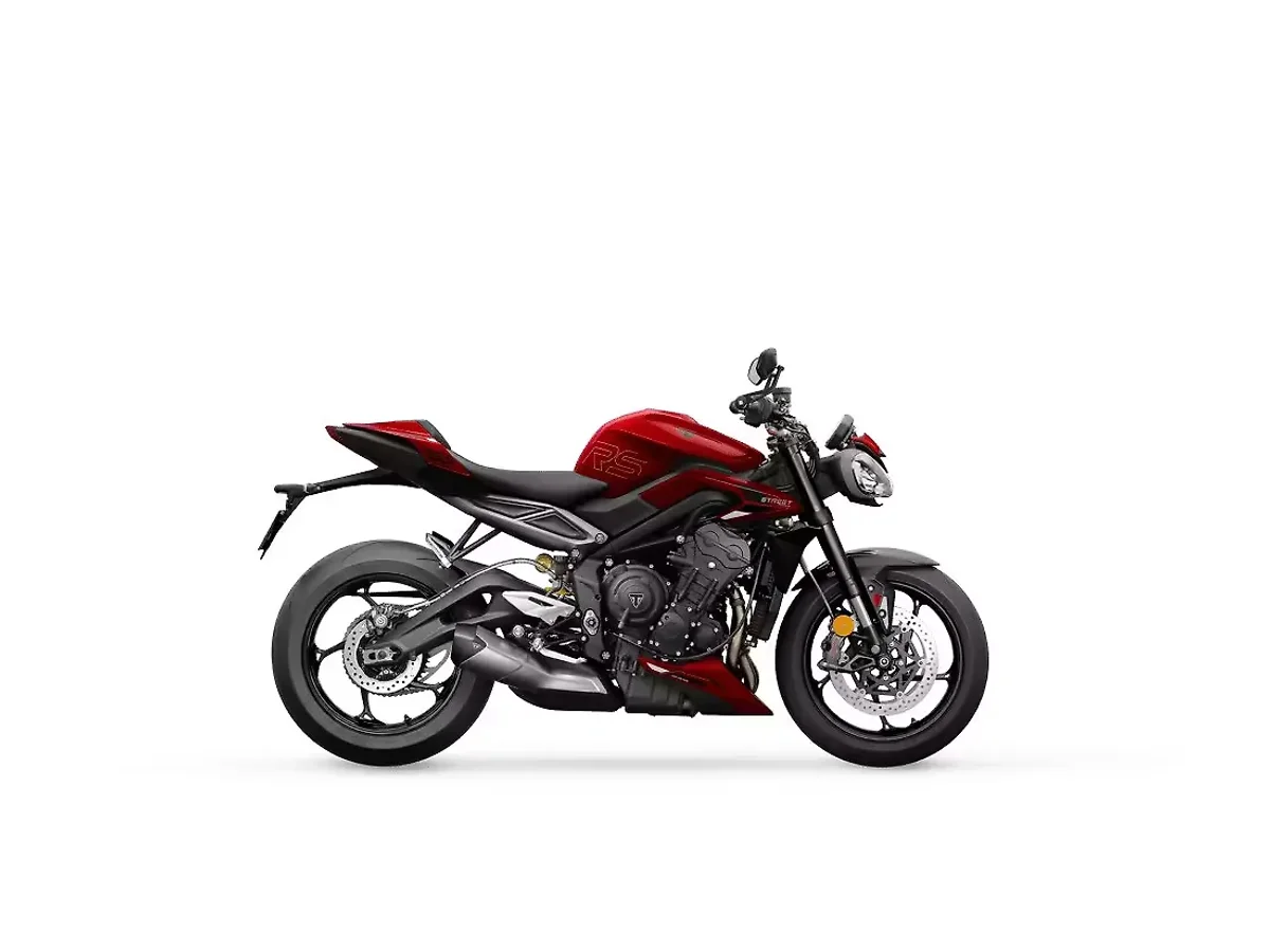 Triumph Street Triple RS Carnival Red side profile