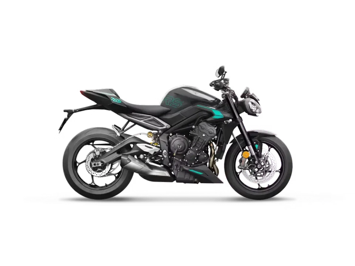 Triumph Street Triple RS Granite Black side profile