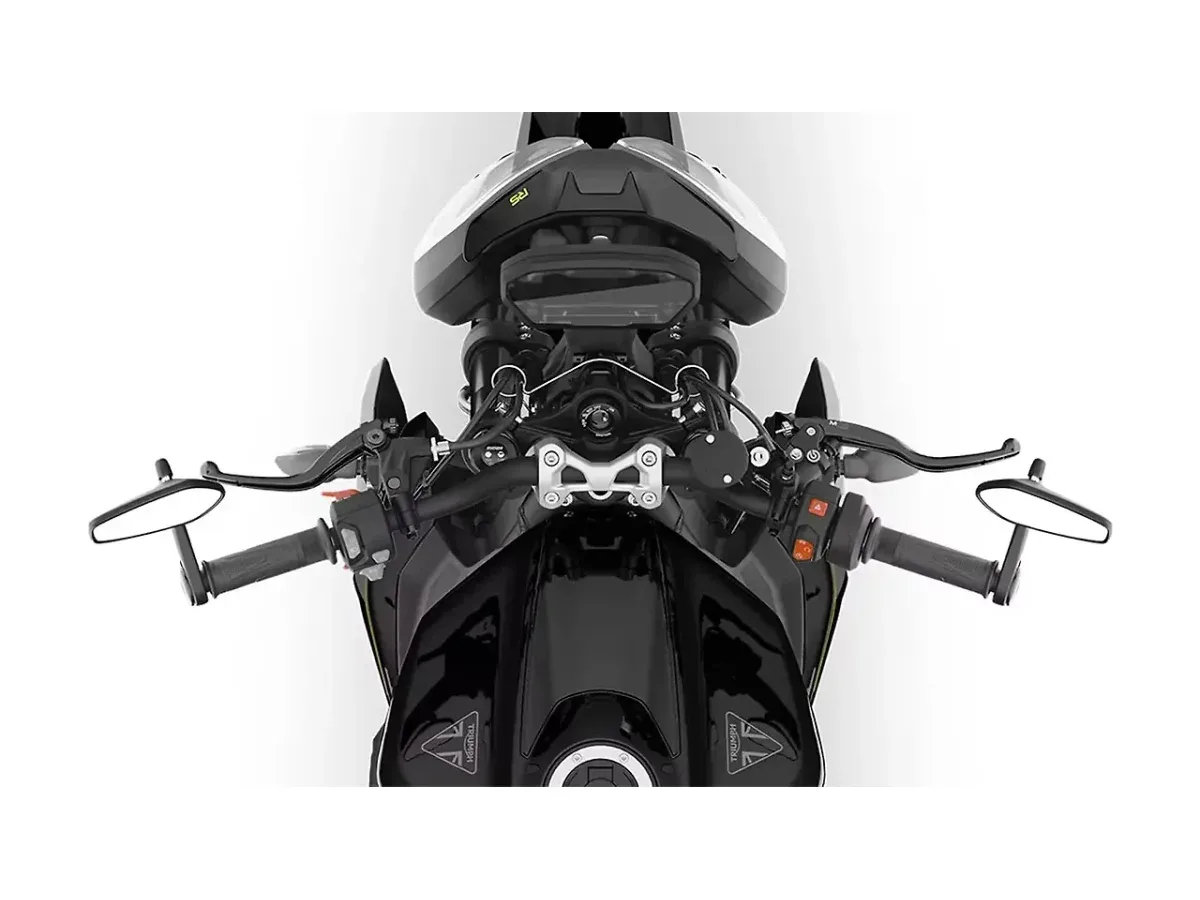 Triumph Street Triple RS handlebar and controls