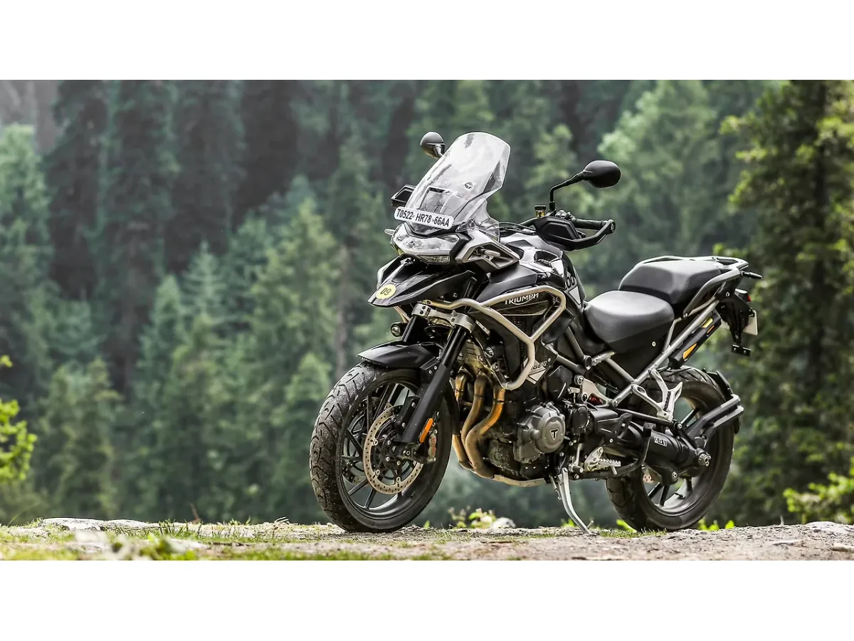 Triumph Tiger 1200 left front three-quarter view