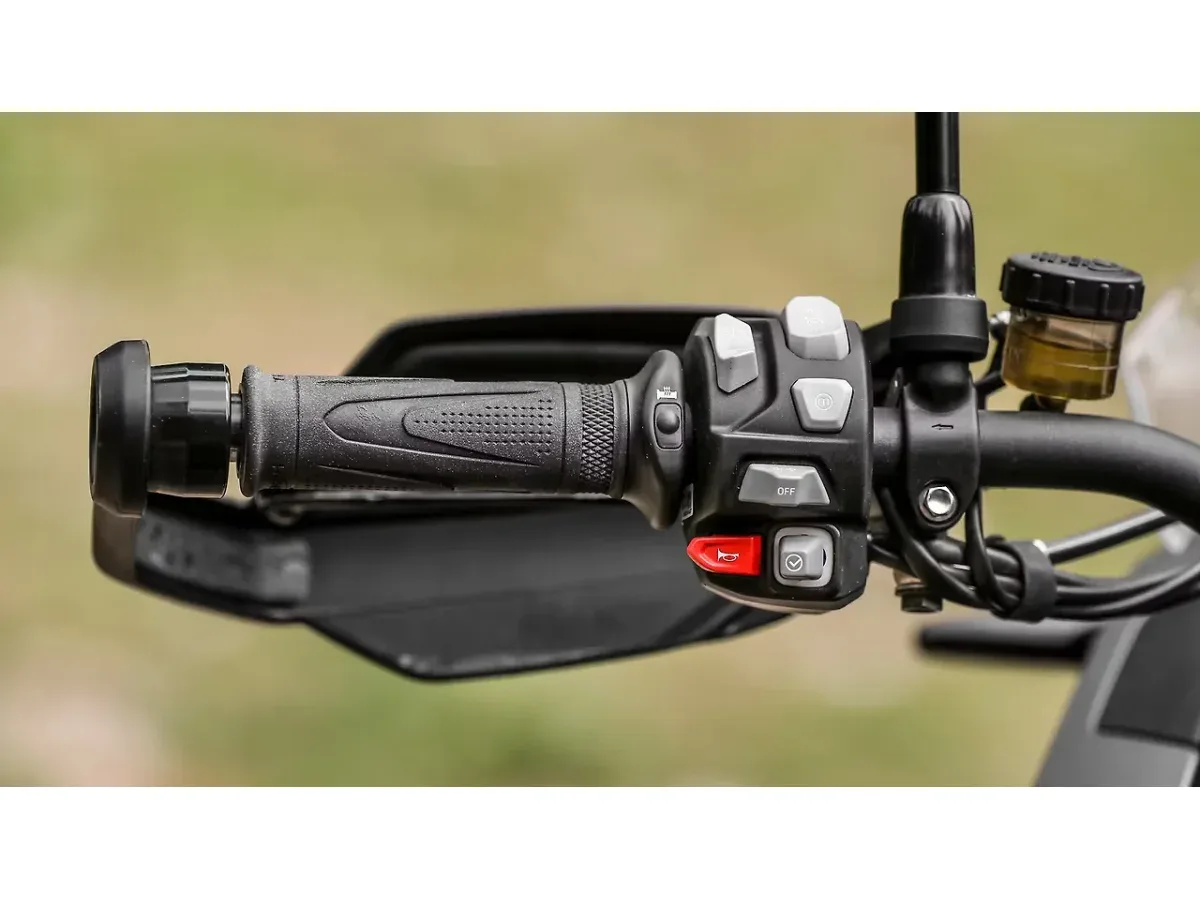 Triumph Tiger 1200 left handlebar controls