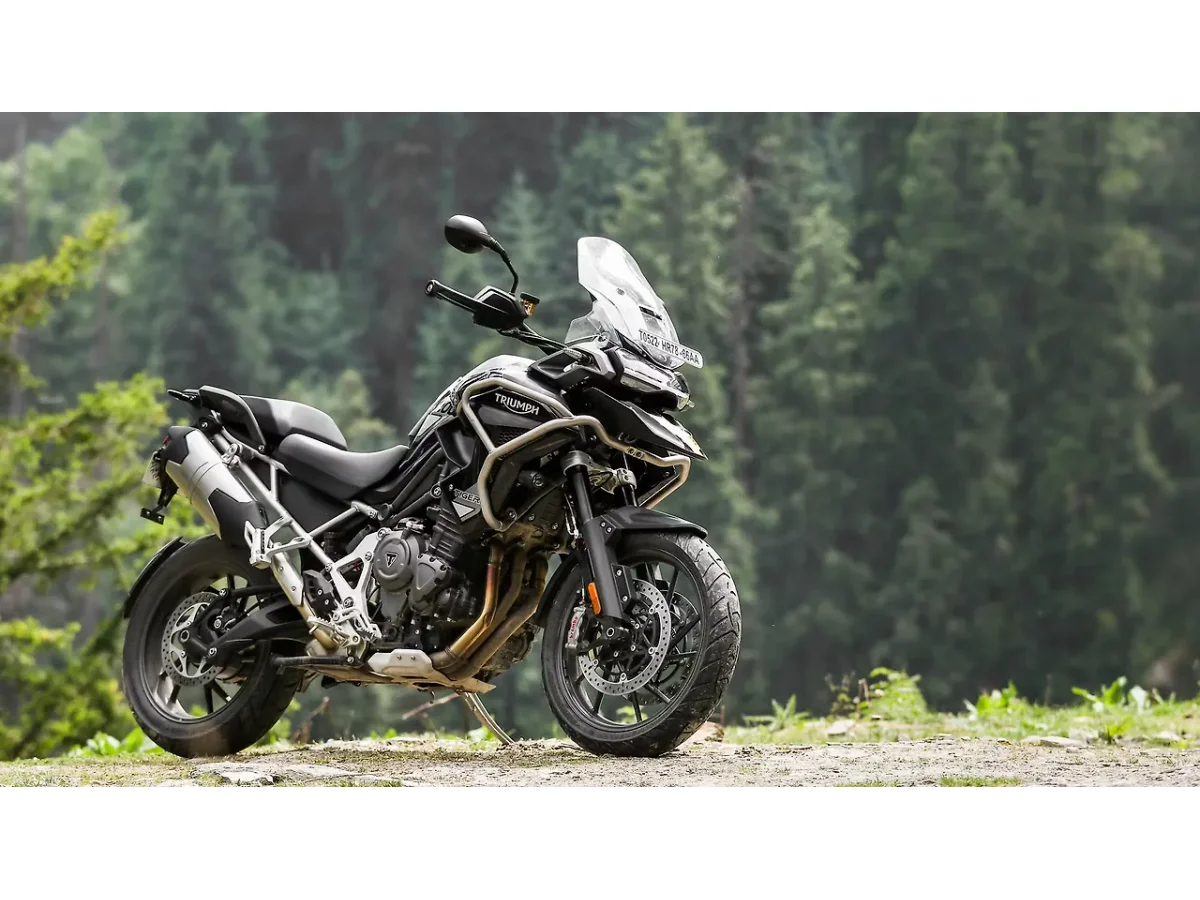 Triumph Tiger 1200 right front three-quarter view