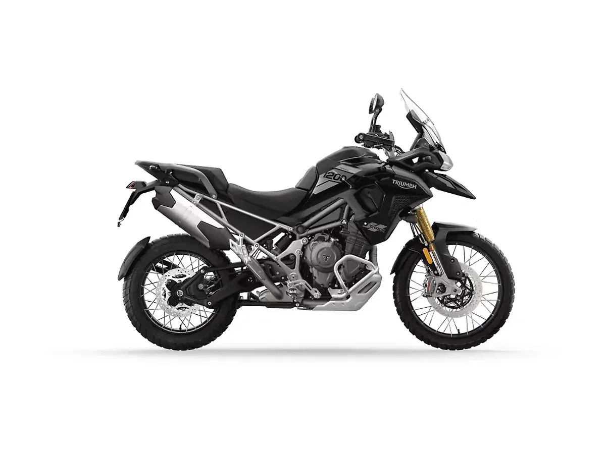 Triumph Tiger 1200 Sapphire Black side profile