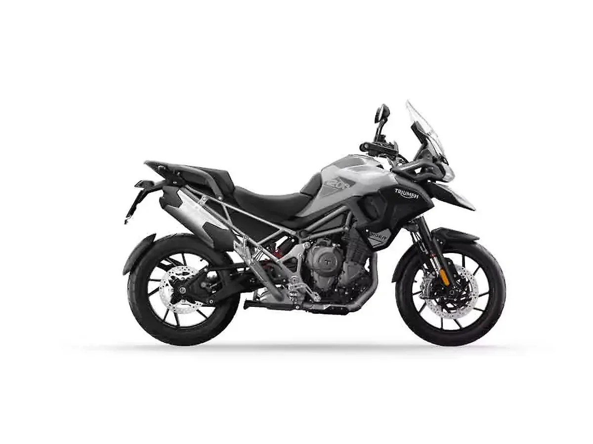 Triumph Tiger 1200 Snowdonia White profile