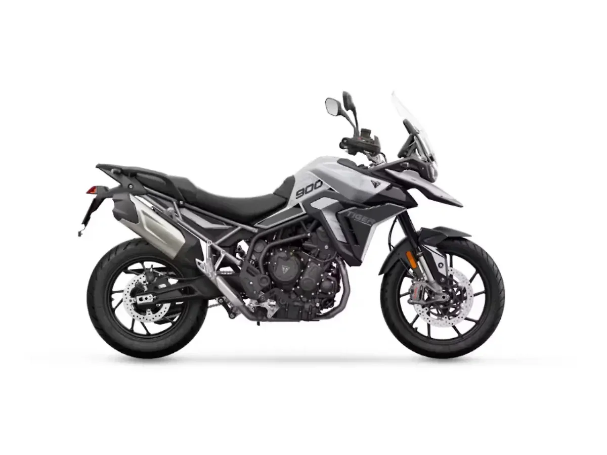 Triumph Tiger 900 Snowdonia White motorcycle