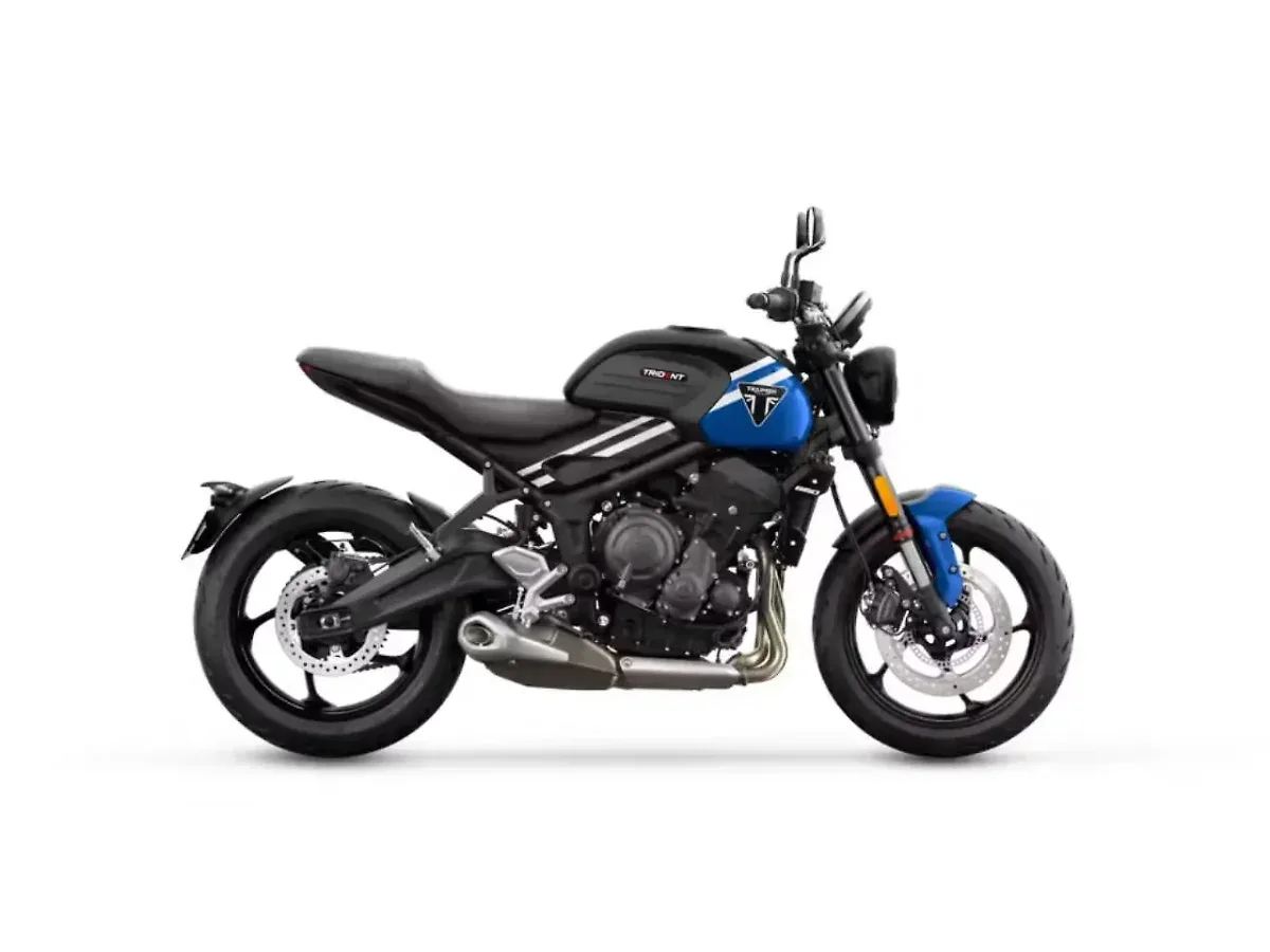 Triumph Trident 660 in Cobalt Blue