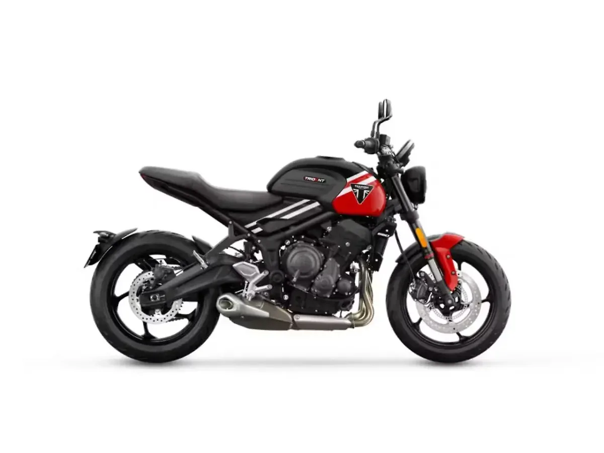 Triumph Trident 660 in Diablo Red