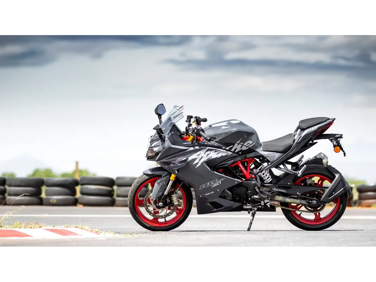 TVS Apache RR 310 left side view