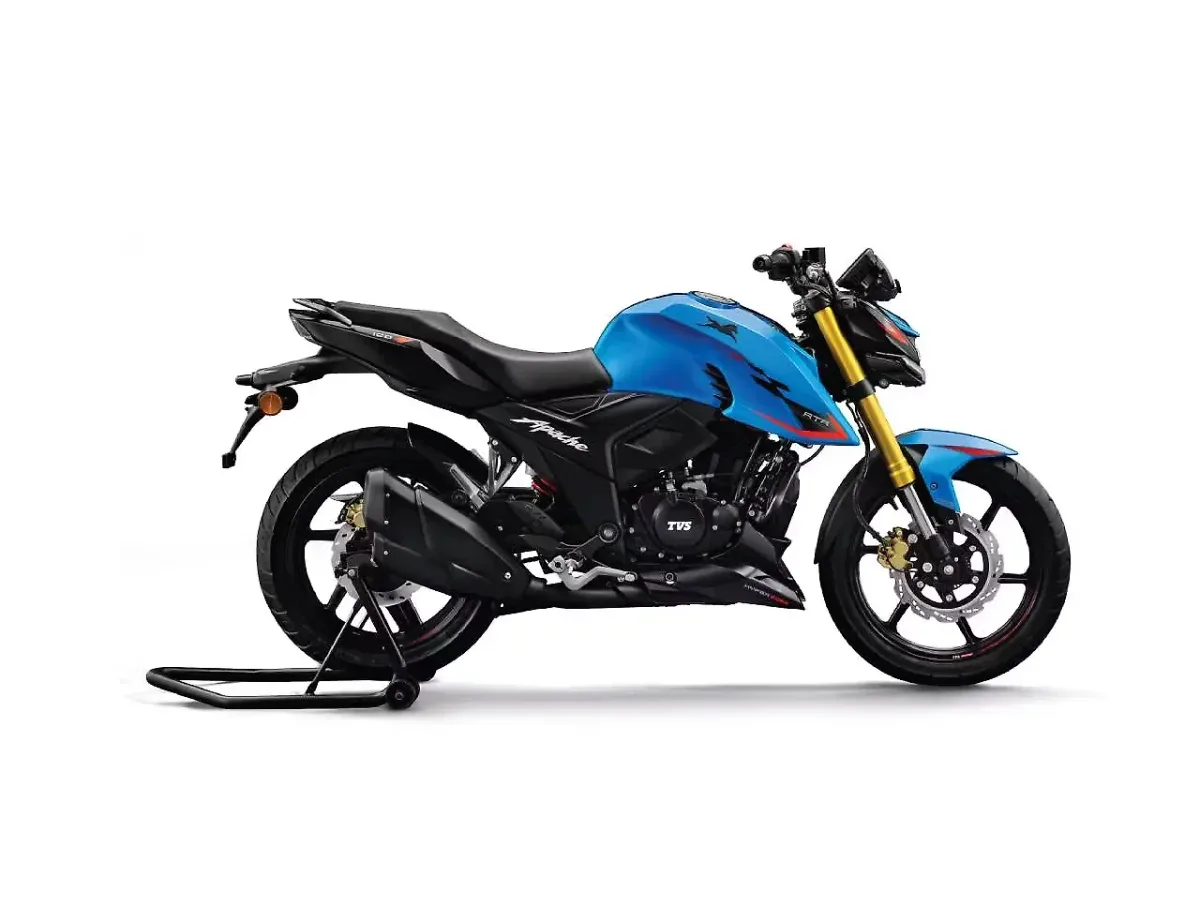 TVS Apache RTR 160 4V Marine Blue