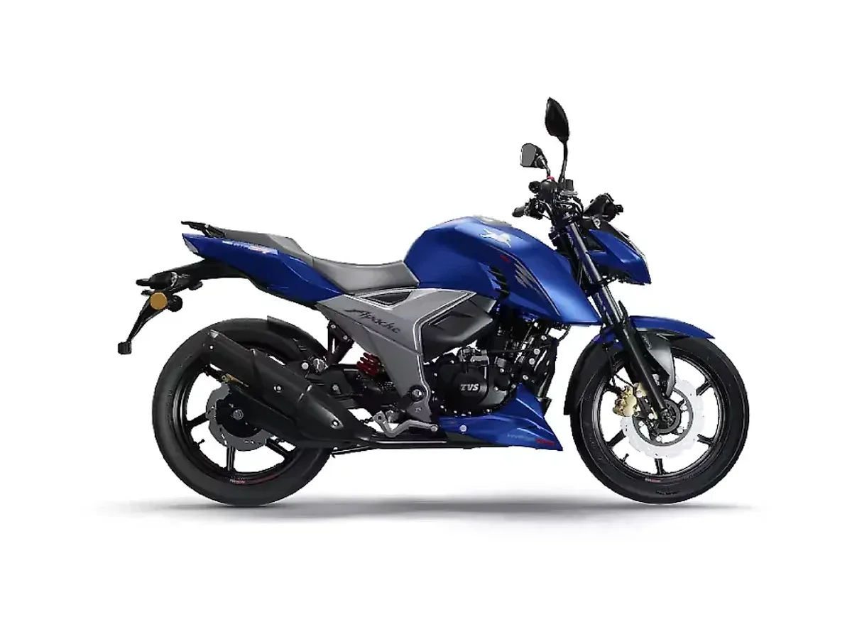 TVS Apache RTR 160 4V Metallic Blue