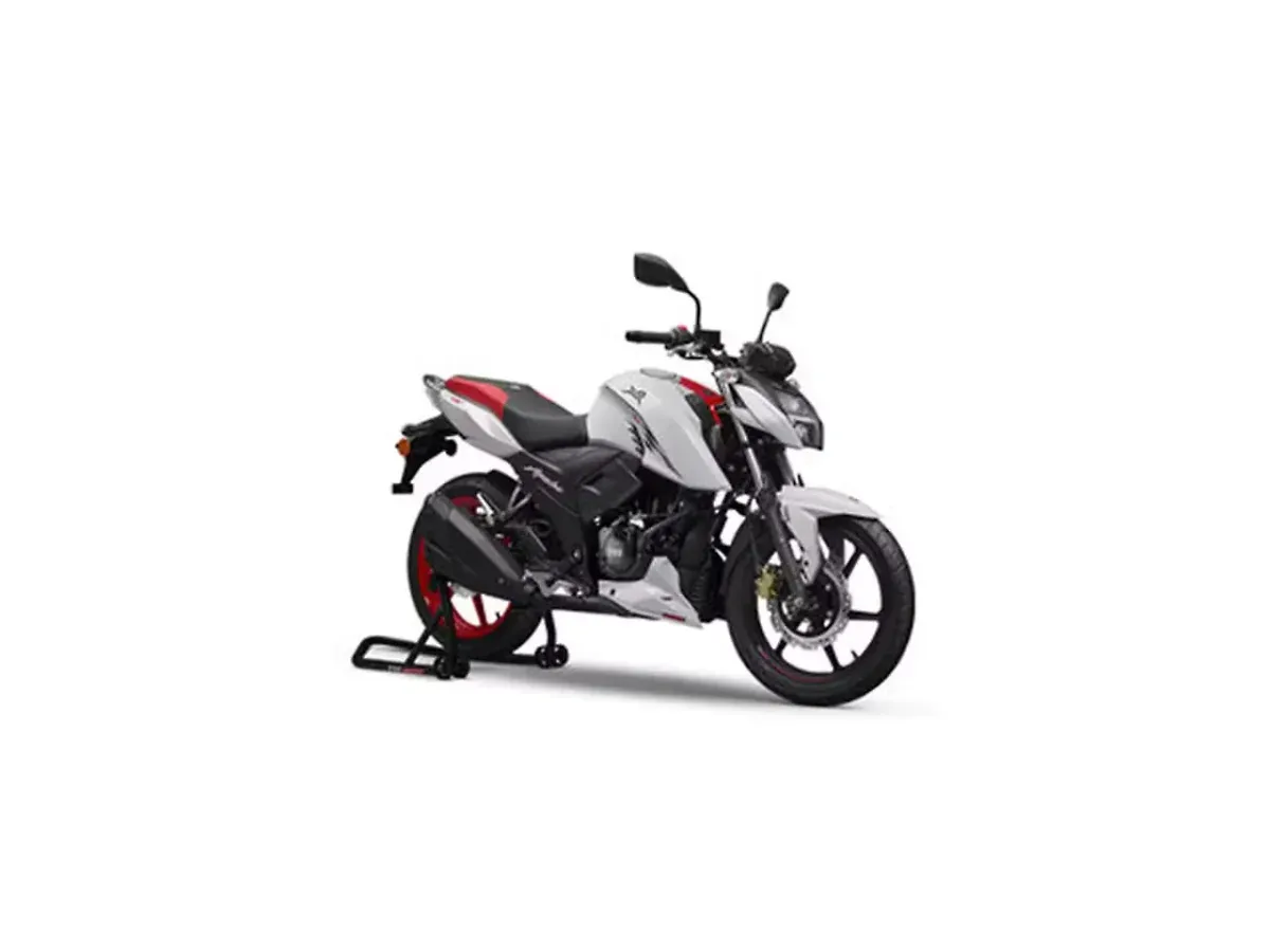 TVS Apache RTR 160 4V Pearl White