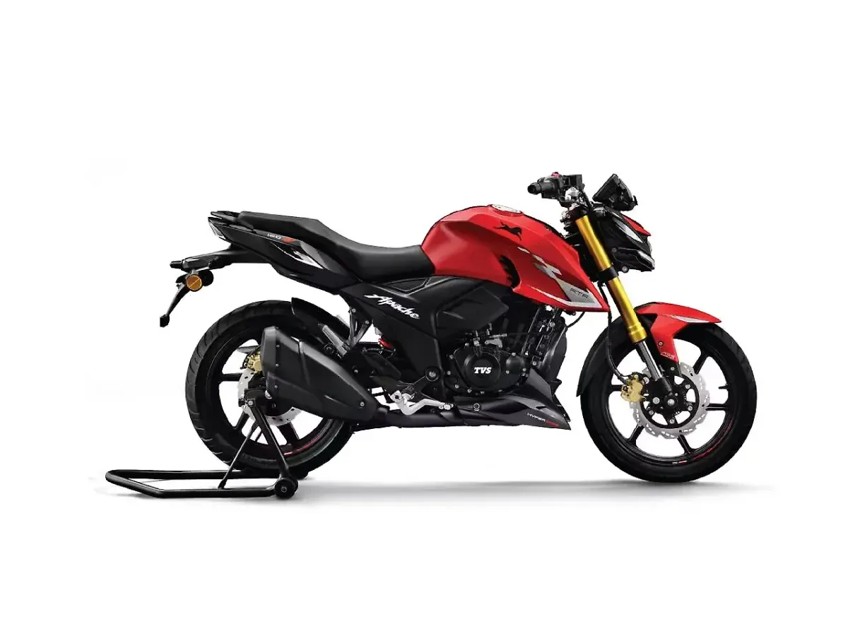 TVS Apache RTR 160 4V Racing Red