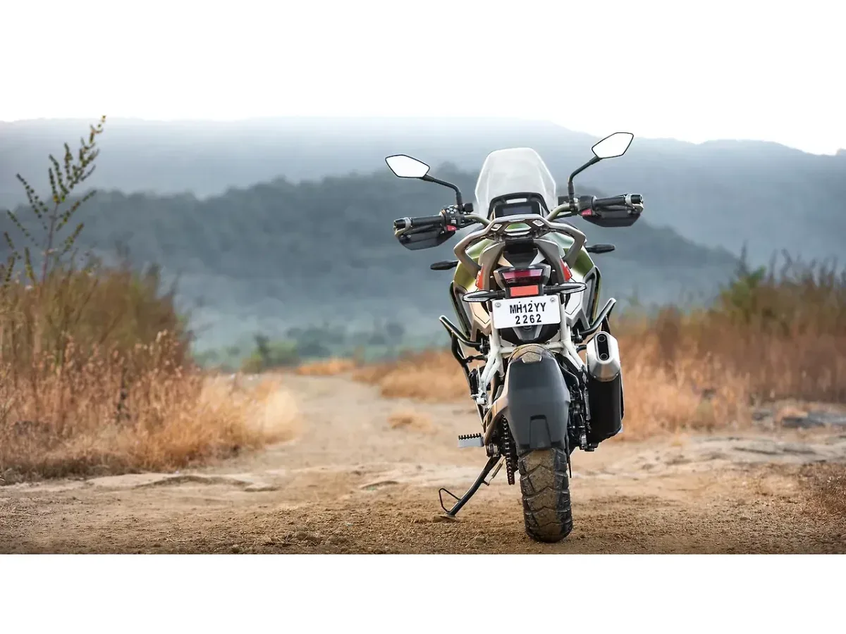 TVS Apache RTX 300 rear view