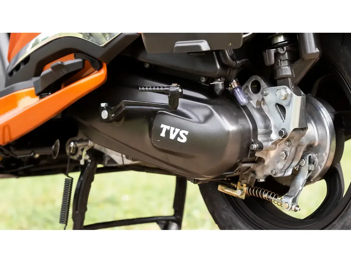 TVS Jupiter 125 air cleaner housing close-up