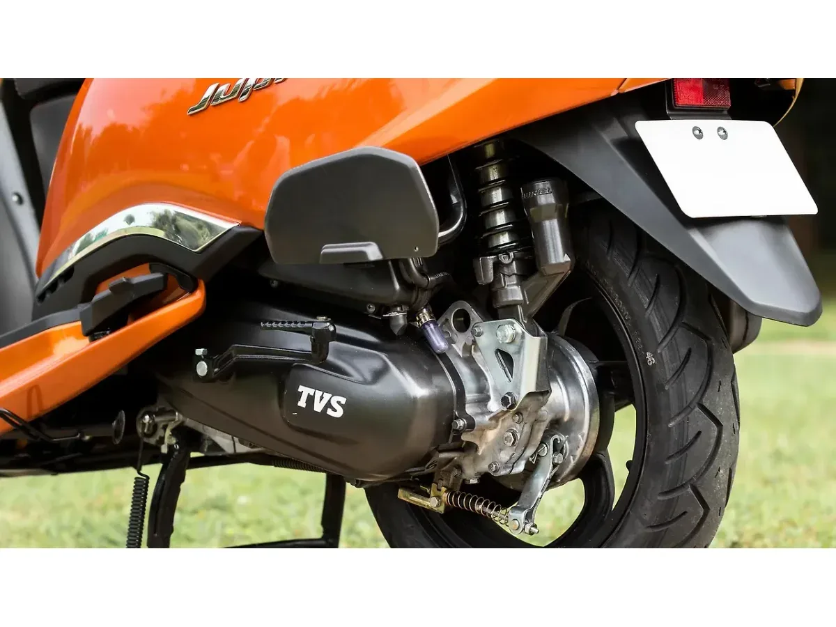 TVS Jupiter 125 engine close-up