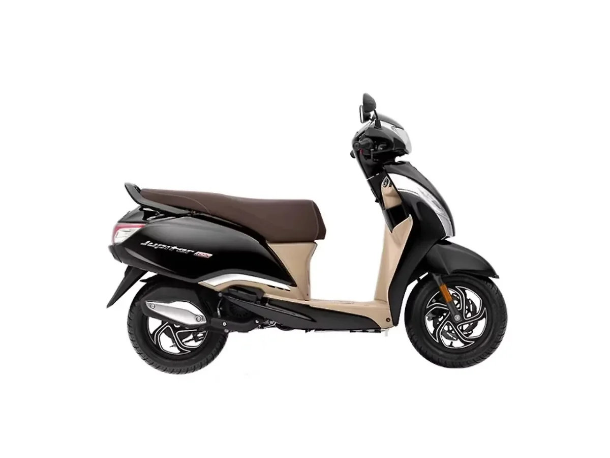 TVS Jupiter 125 Sparkling Black side profile