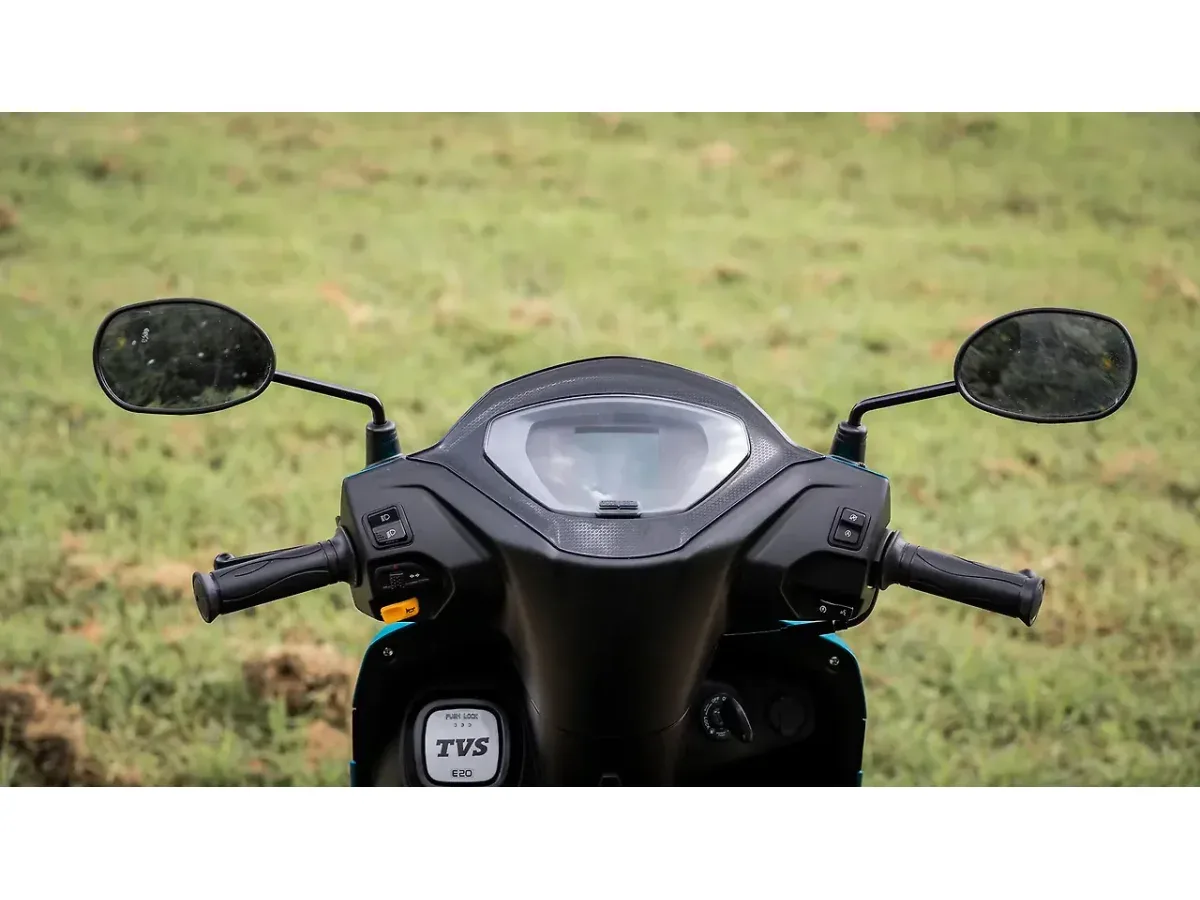 TVS Jupiter 110 2024 handlebar and instrument console