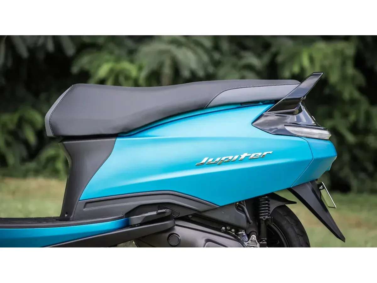 TVS Jupiter 110 2024 left side body detail