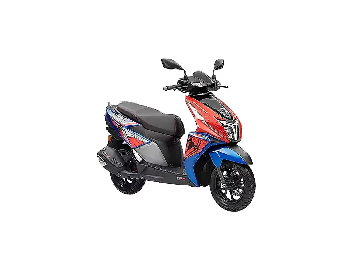 TVS Ntorq 125 Amazing Red side profile