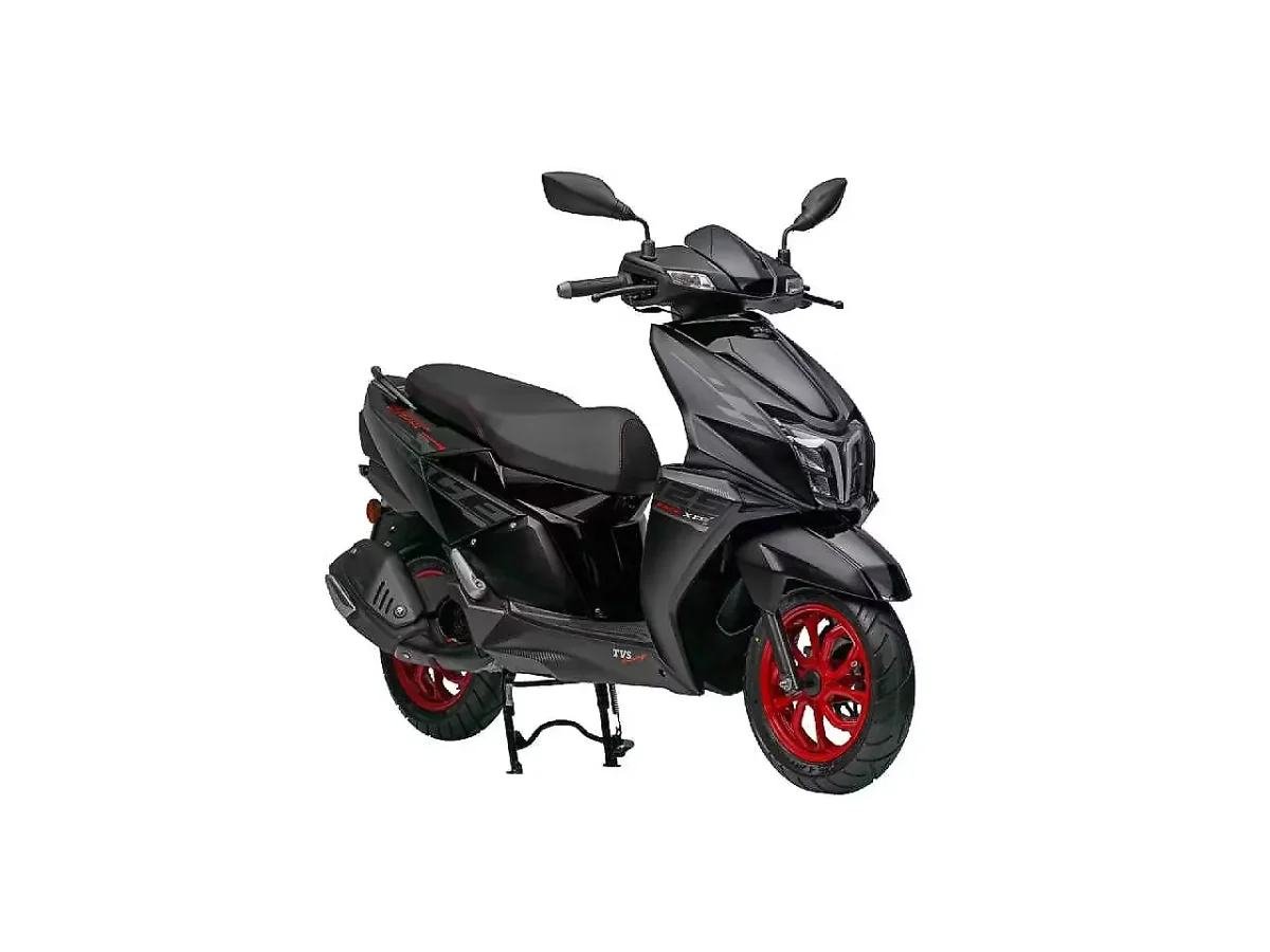 TVS Ntorq 125 Dark Black side profile