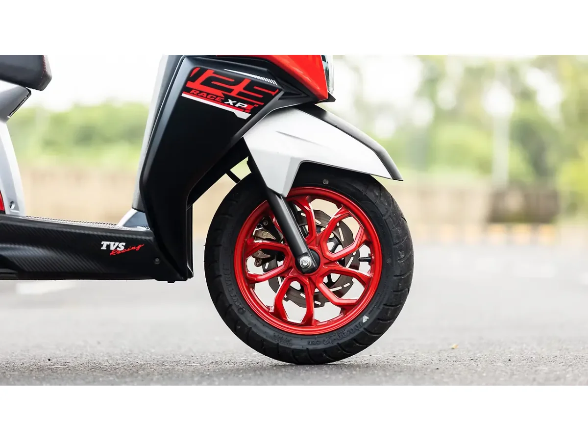 TVS Ntorq 125 front alloy wheel