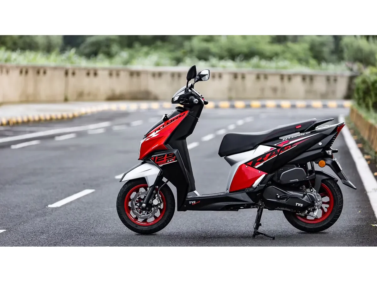 TVS Ntorq 125 left side view