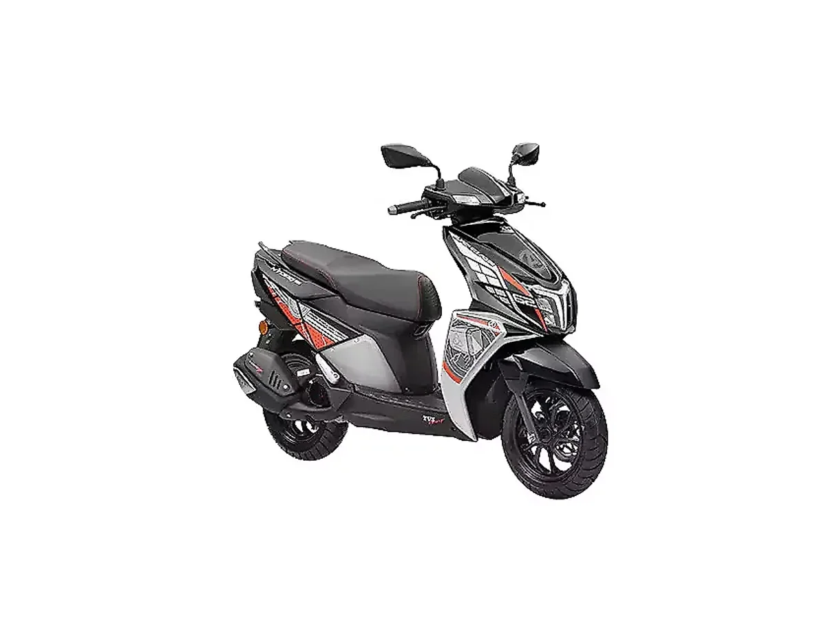 TVS Ntorq 125 Lightning Gray side profile