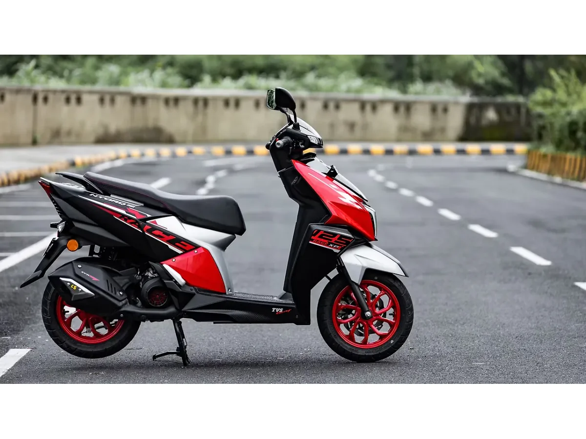 TVS Ntorq 125 right side view