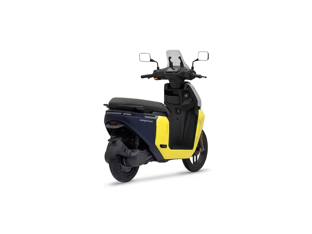 TVS Orbiter in a right rear three-quarter view