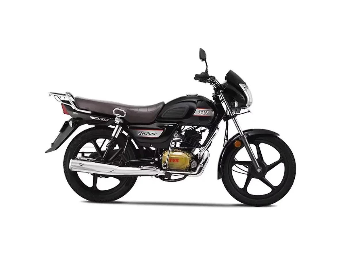TVS Radeon in Metal Black side profile