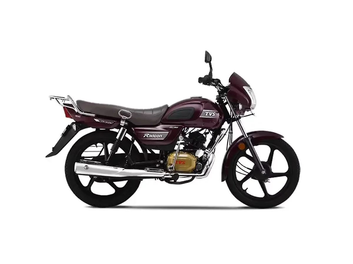 TVS Radeon in Royal Purple side profile