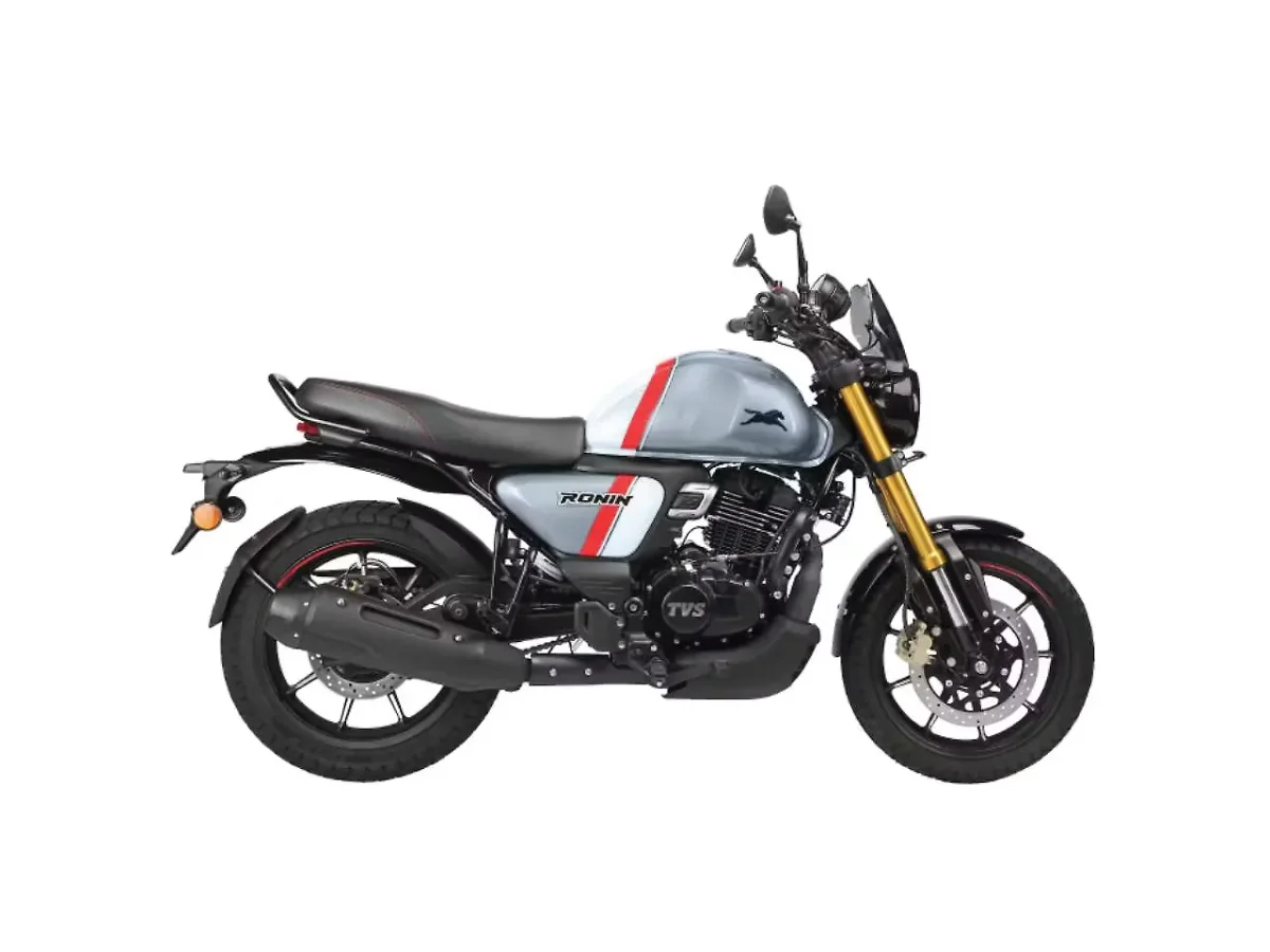 TVS Ronin in Nimbus Grey side profile
